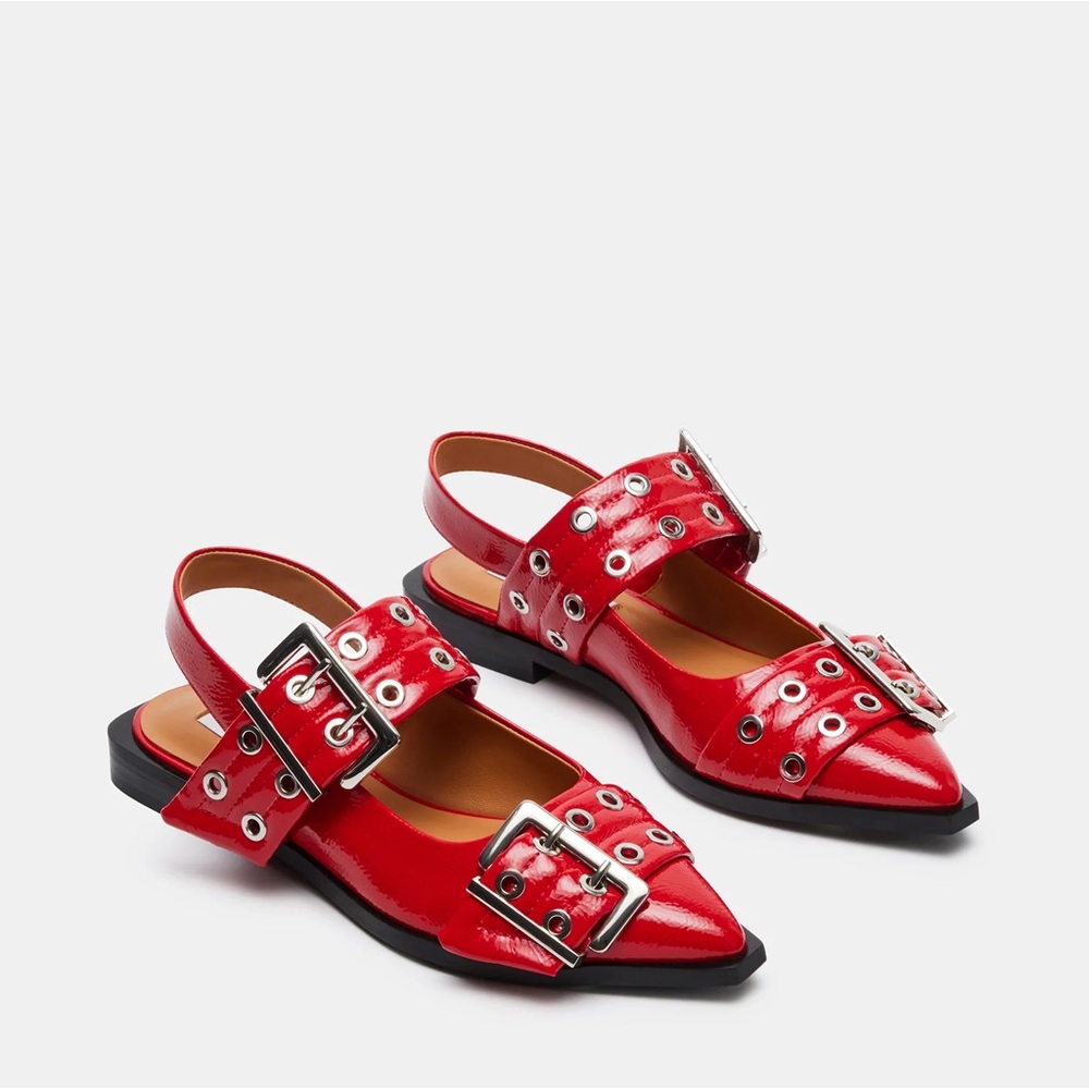 Steve Madden Graya Red Patent ❤️